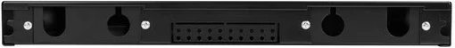 Kasë rrjeti LANBERG 1U 19 inch, 12xSC Simplex / 12xLC Duplex, e zezë
