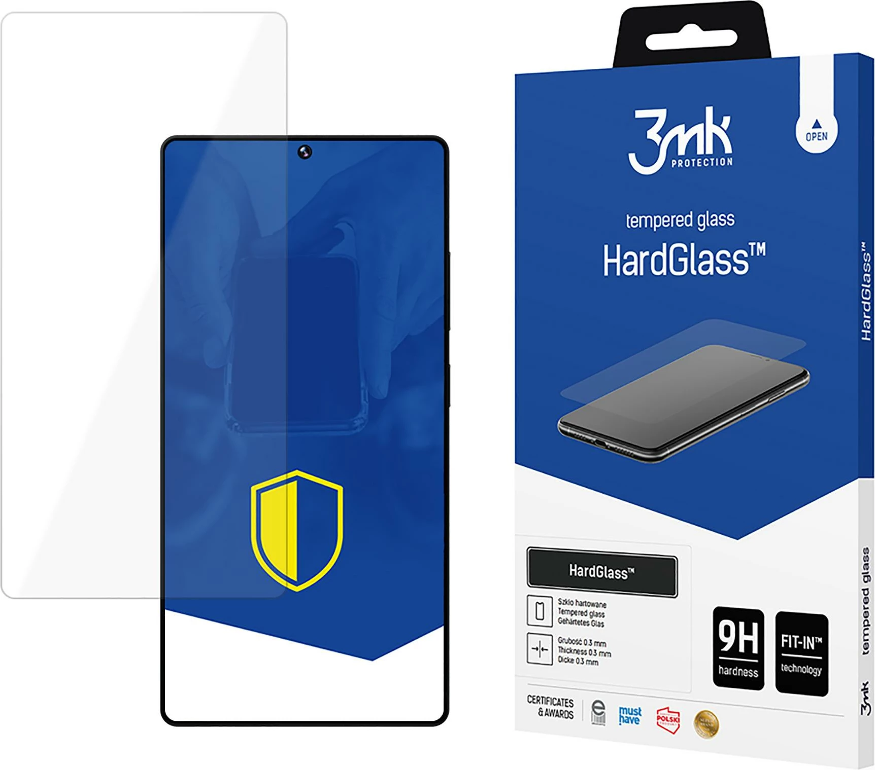 Mbrojtës ekrani xham i kalitur 3mk HardGlass për Samsung Galaxy S25 Ultra 9H