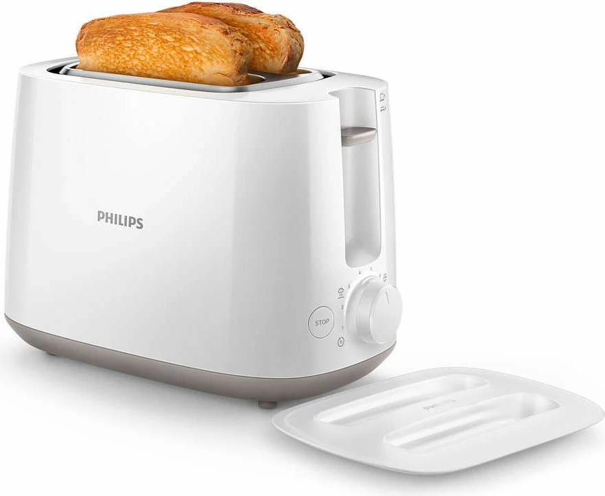 Toster Philips HD2582/00 830 W për 2 feta, i bardhë
