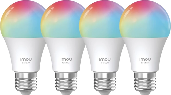 Llambë smart IMOU CL2B E27 9W RGB 2700-6500K Wi‑Fi/BLE Matter, set 4 copë