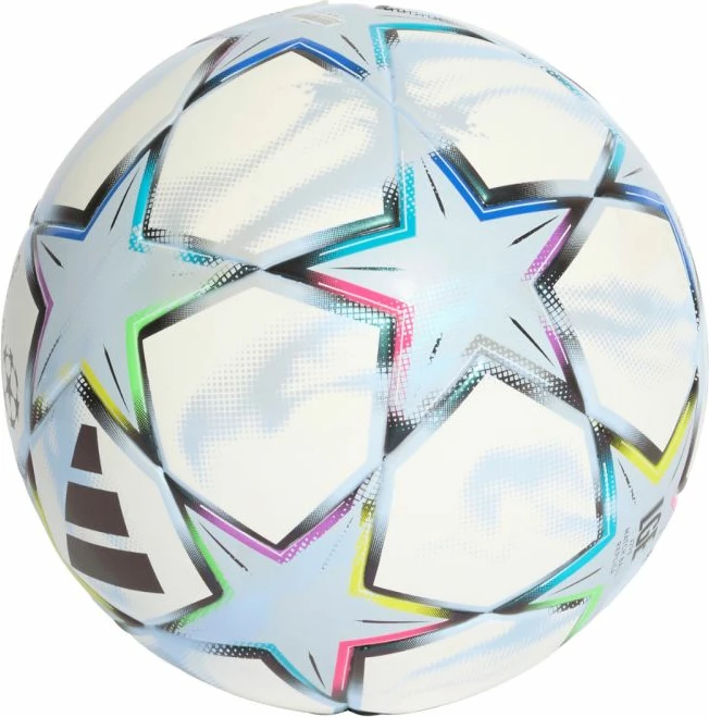 Top futbolli adidas UCL League J290 KE9767, bardhë/kaltër [Madhësia: 4]