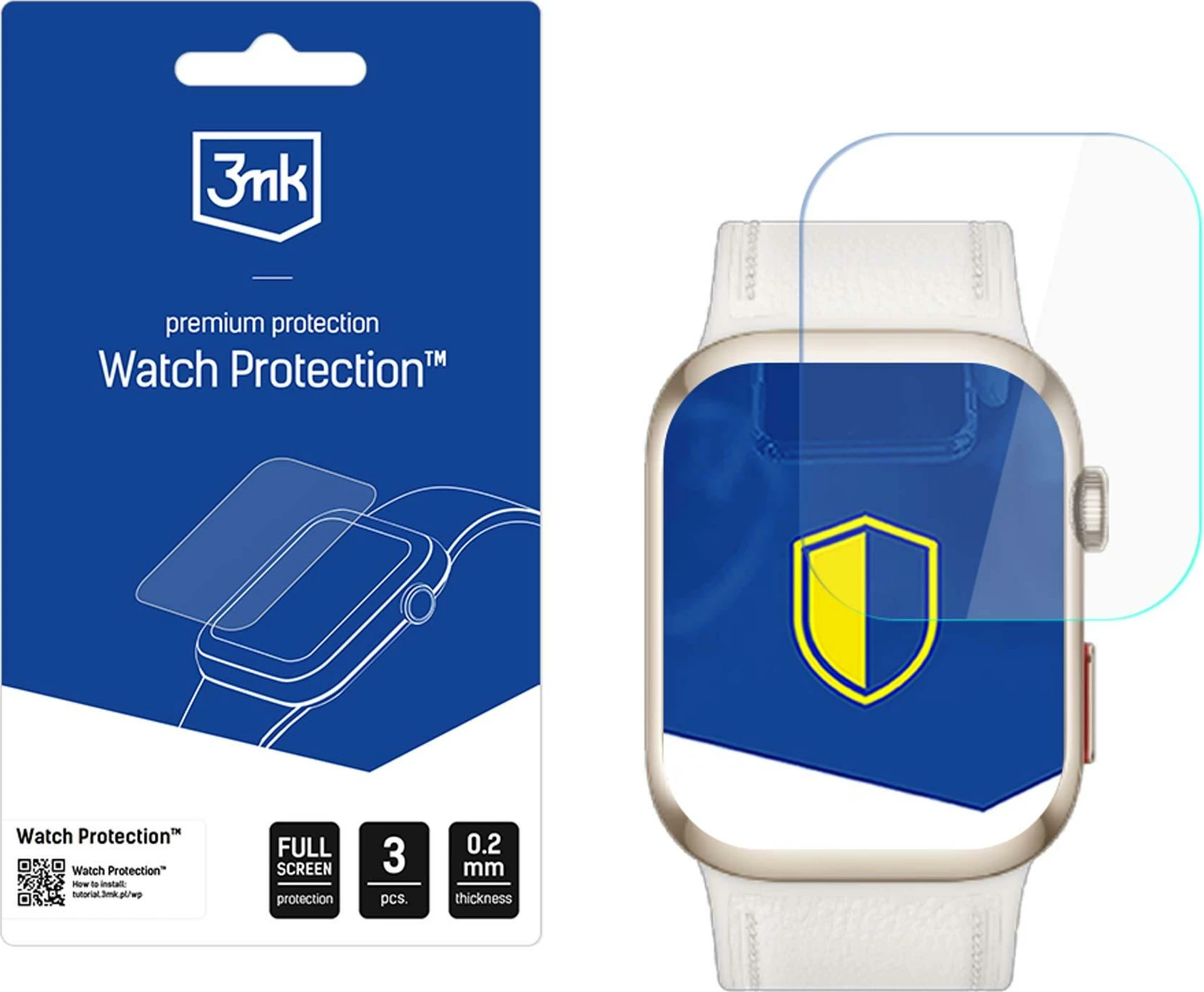 Film mbrojtës për orë Huawei Watch D, 3mk Protection, ARC, 3 copë