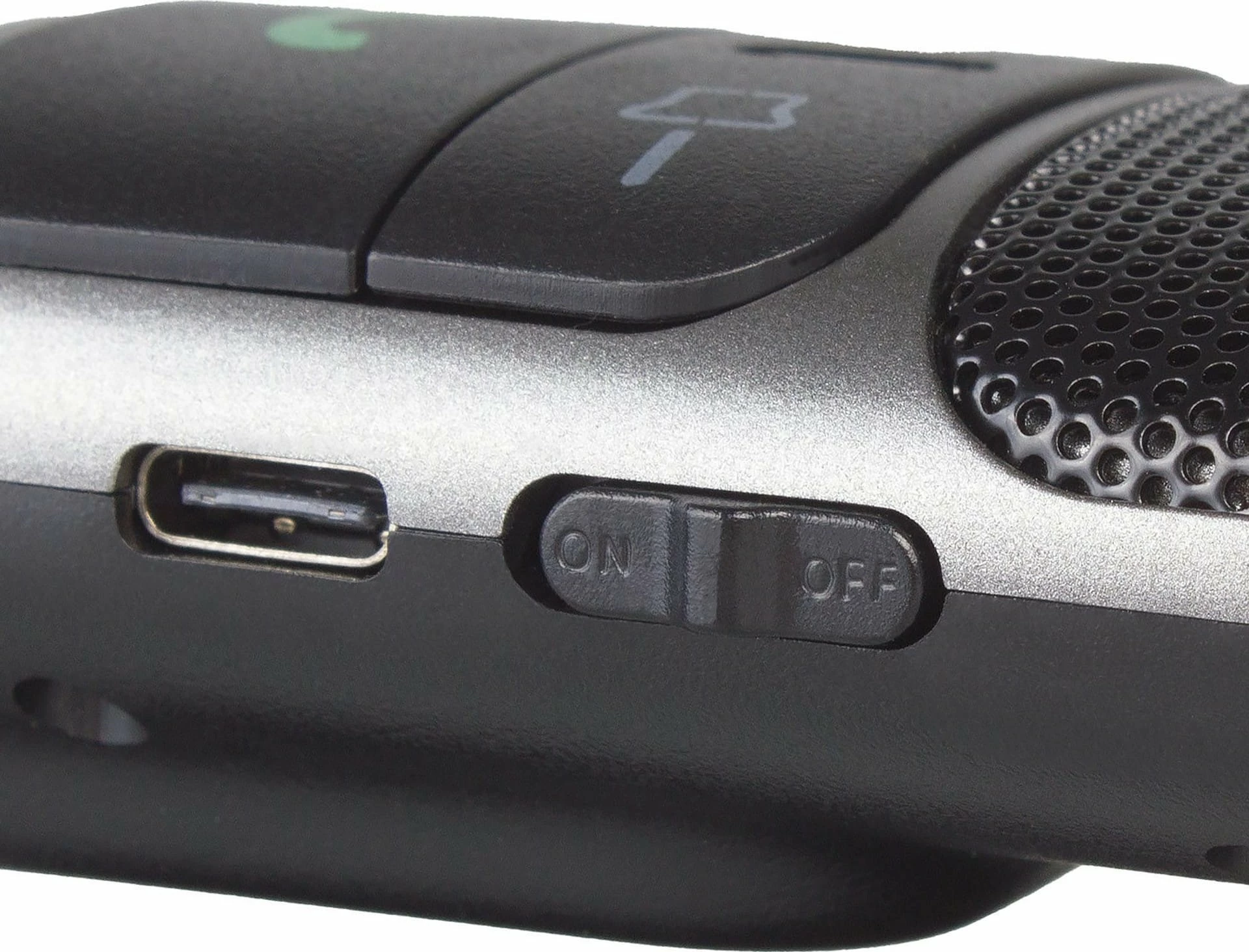 Kit hands-free Bluetooth Audiocore AC480, Bluetooth 5.0, A2DP, altoparlant 2W, Google/Siri, i zi/gri