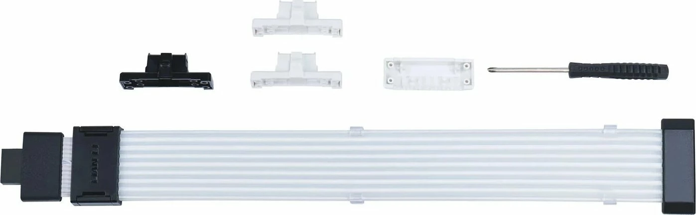 Kabllo RGB për kartelë grafike Lian Li Strimer 12V-2x6, 340 mm, wireless 2.4 GHz, e bardhë