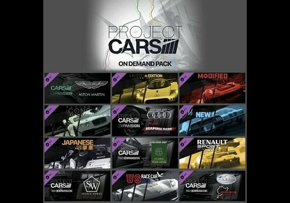 Project CARS - On-Demand Pack DLC EN/DE/FR/IT Global