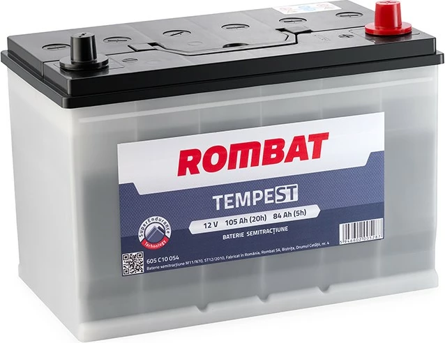 Bateri 12V 105Ah Rombat Tempest D31 Stm1605