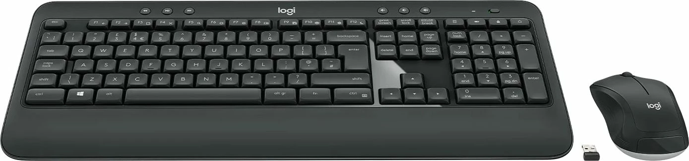 Set tastierë + maus Logitech MK545 Advanced 920-008923, wireless Unifying, layout EN, i zi