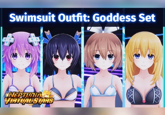 Neptunia Virtual Stars - Swimsuit Outfit: Goddess Set DLC EN Global