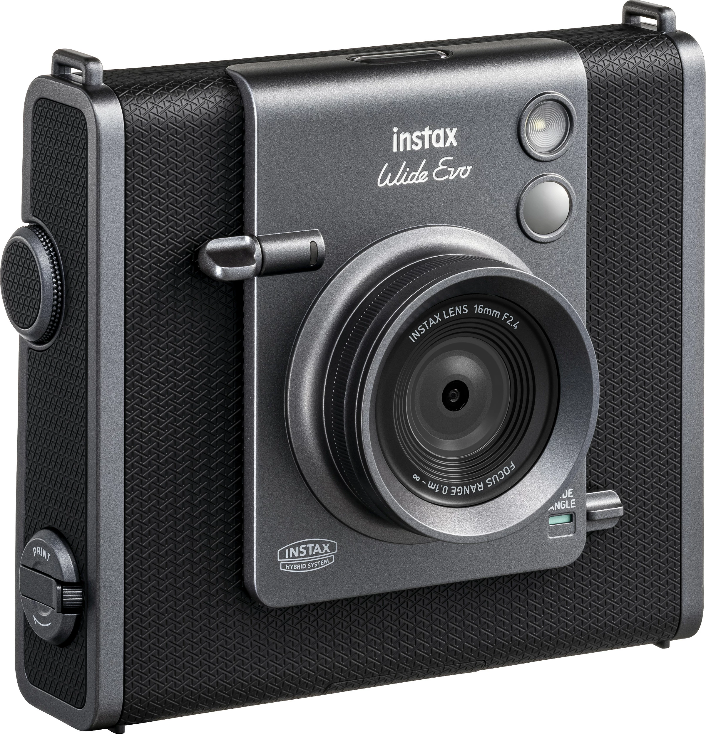 Kamerë instant hibride Fujifilm instax WIDE Evo, Bluetooth 5.1, bateri Li-Ion, e zezë