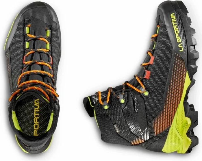 Çizme alpinizmi La Sportiva, carbon/lime punch