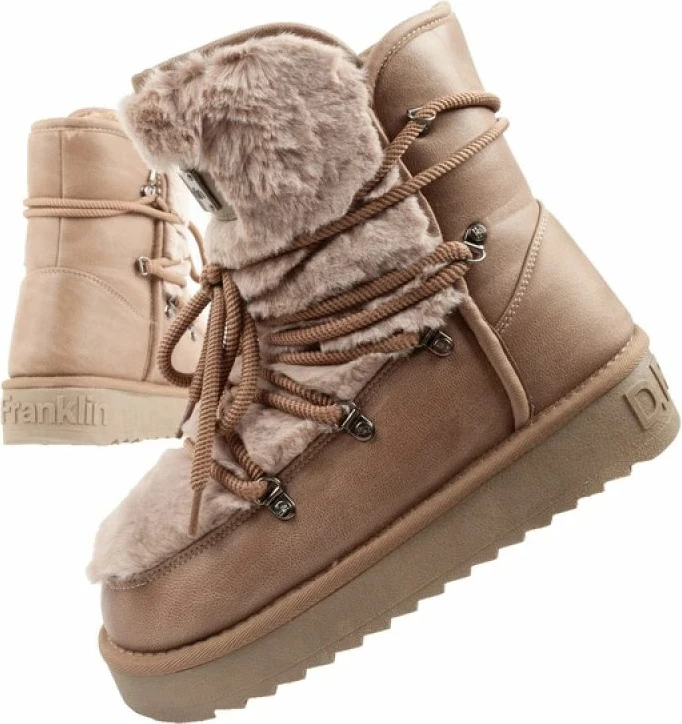 Çizme dimri për femra D.Franklin, të kafta