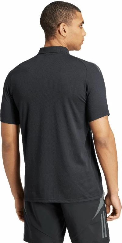 Maicë polo për meshkuj adidas Tiro 24, e zezë