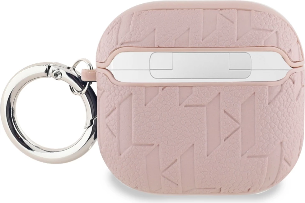 Mbështjellës Karl Lagerfeld Monogram Karl Head për AirPods 4, Rozë