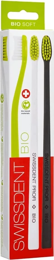 Furçë dhëmbësh Swissdent Bio Organic Professional 3 copë