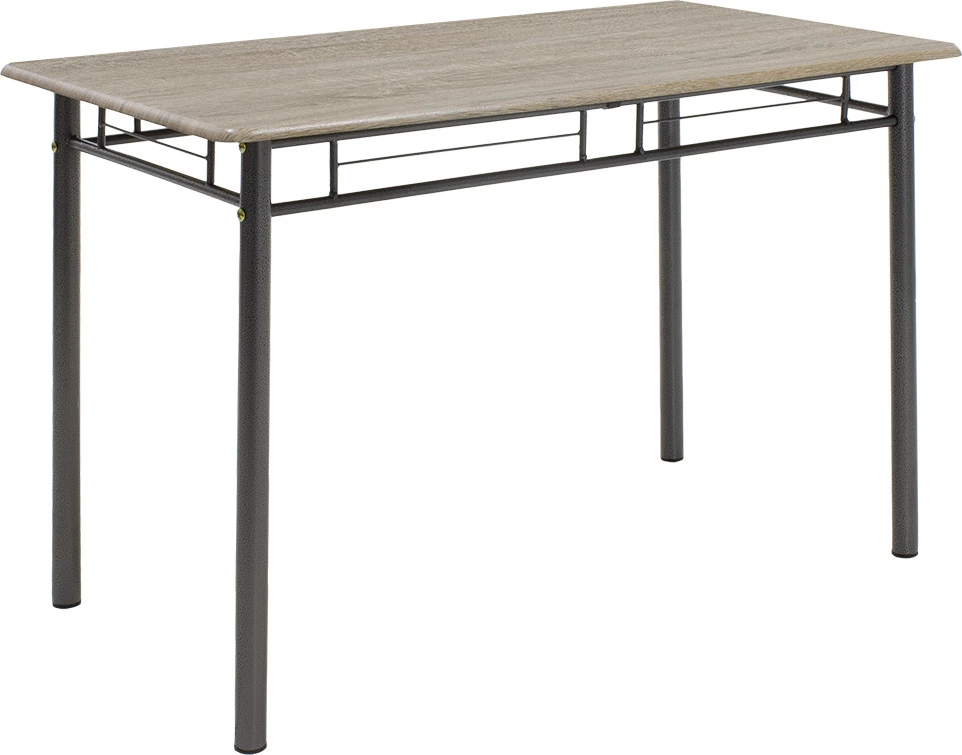 Tavolinë me karrige Roza 5 copë ngjyrë sonoma - këmbë anthracite matte 120x70x75cm