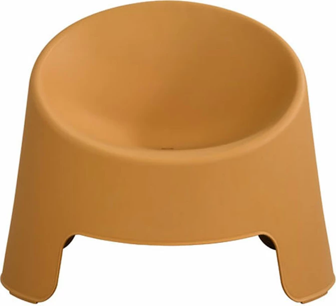 Karrige UOVO, ngjyrë mustard, 84x79x70