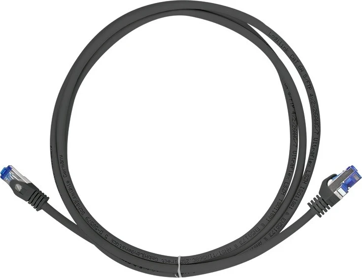 Kabllo rrjeti LogiLink, 50.0m, i zi