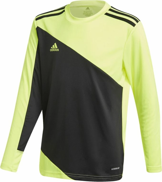 Fanellë portieri për fëmijë adidas Squadra 21, e zezë dhe jeshile