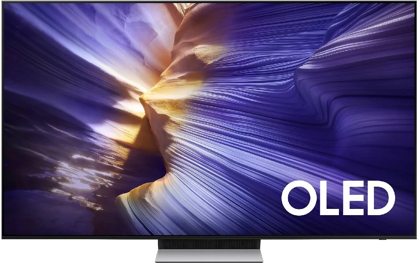 Televizor OLED, Samsung, QE77S90FAEXXH, 77", UHD 4K, 144Hz, Tizen Smart TV, Dolby Atmos