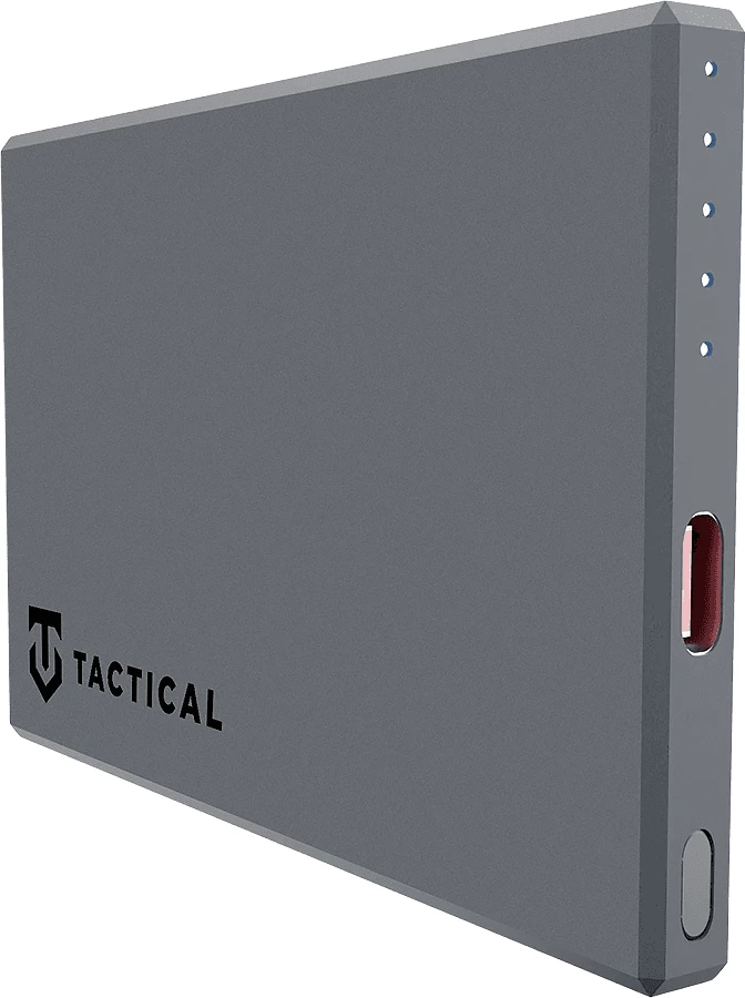 Powerbank Tactical MagForce Relief (CX01) 5000mAh 22.5W me karikim pa kabllo (MagSafe), zi/verdhë, set me kabllo USB-C 1m