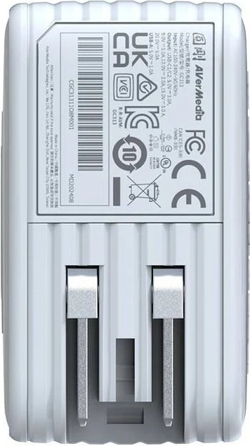 Karikues universal AVerMedia Core GO GC313, 100W, GaN, HDMI, i bardhë