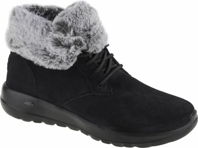 Atlete Skechers On The Go Joy-Plush Dreams 144042-BKGY, të zeza