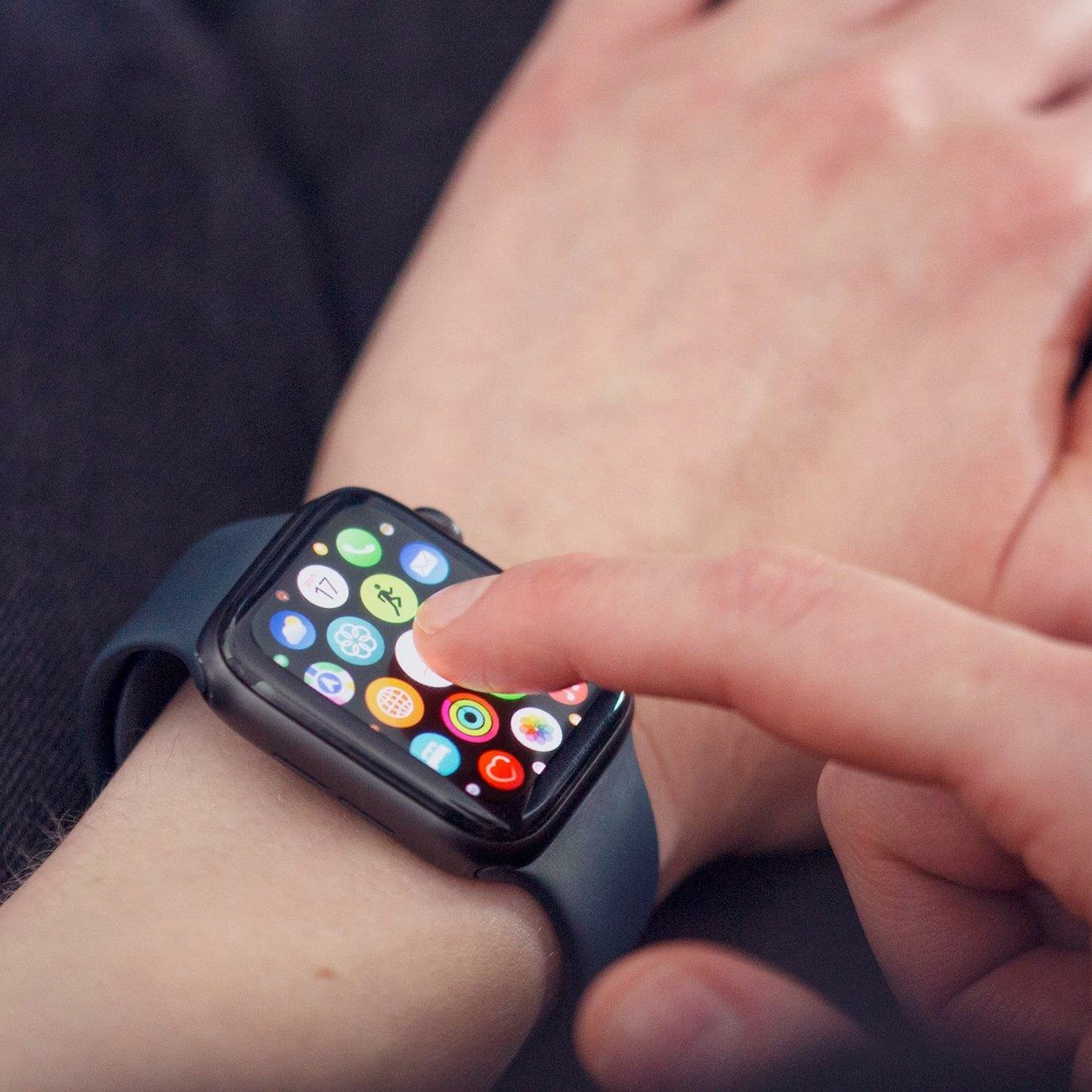 Xham hibrid për Apple Watch, Wozinsky Watch Glass, 45 mm, i zi