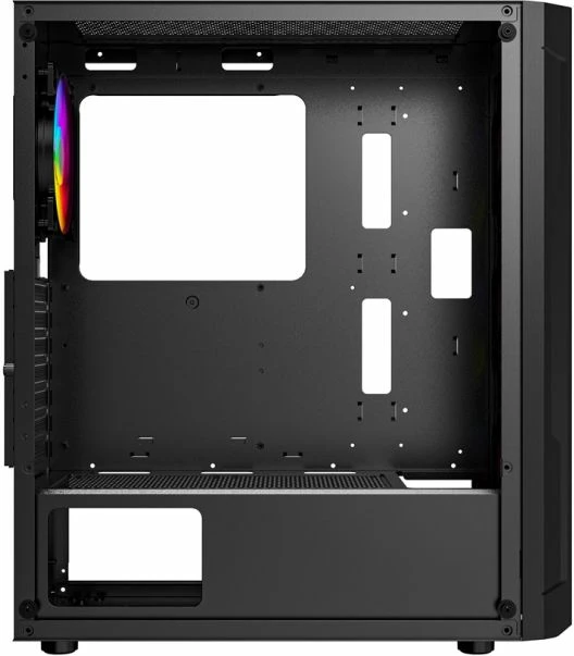 Kuti kompjuteri Gembird Fornax 400X midi-tower, e zezë