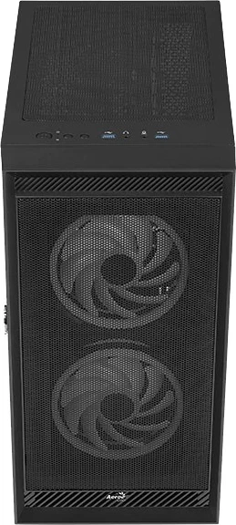 Kasë Aerocool PGS Graphite-G-BK-v2 FRGB, e zezë