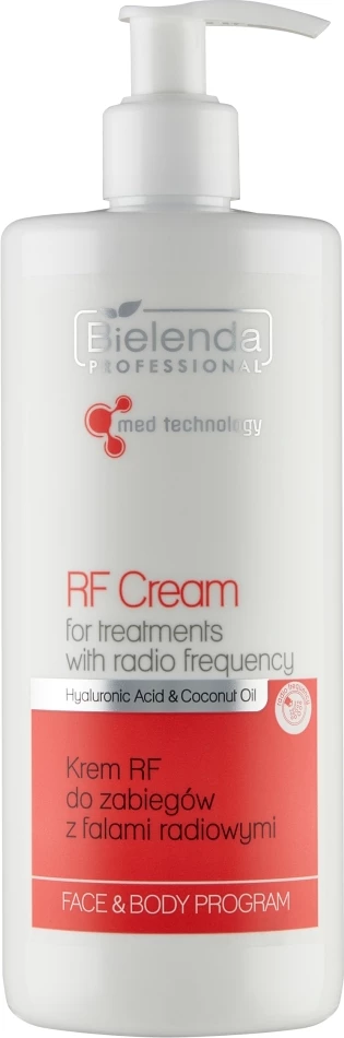 Krem për fytyrë dhe trup Bielenda Professional Face & Body Program RF Cream për femra, 500ml