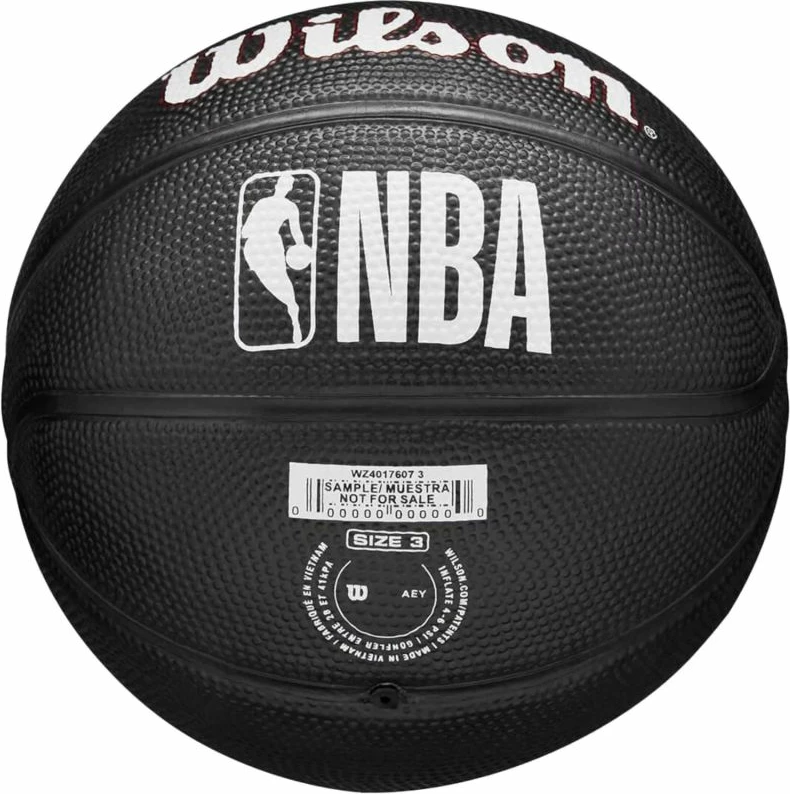 Top Basketbolli për fëmijë Wilson, i zi [Madhësia: 3]