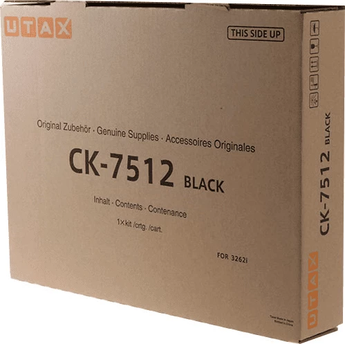Toner Utax CK-7512 1T02V70UT0 rendiment 35000 faqe, madhësi standard, e zezë