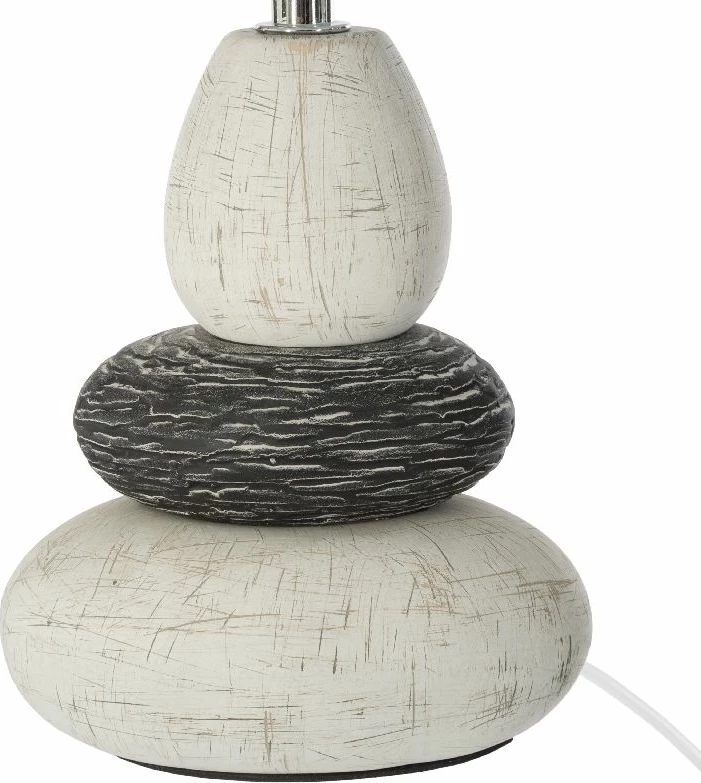 Llambë tavoline Rockgem Ε27 fildish-antracit D18x33cm