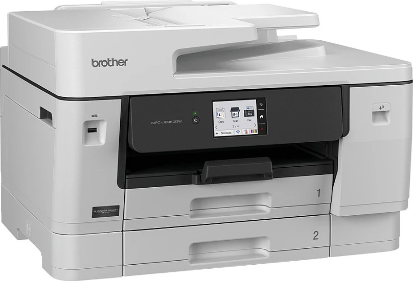 Printer multifunksional Brother MFC-J6960DW, Inkjet, A3, printim me ngjyra, 1200 x 4800 DPI, duplex, ADF 50 fletë, bardh/zi