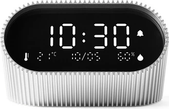 Orë portative me alarm Lexon Minut LR155RA3, LCD, USB-C, alumin