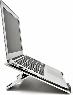 Mbajtës laptopi dhe tableti DeLOCK, i rregullueshëm, i palosshëm, deri 15.6", alumin