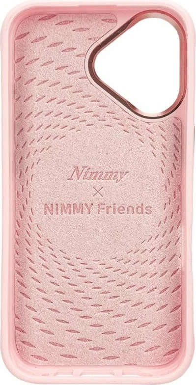 Kapak MagSafe Nimmy Magnetic Fashion Cute Pet për iPhone 16, rozë