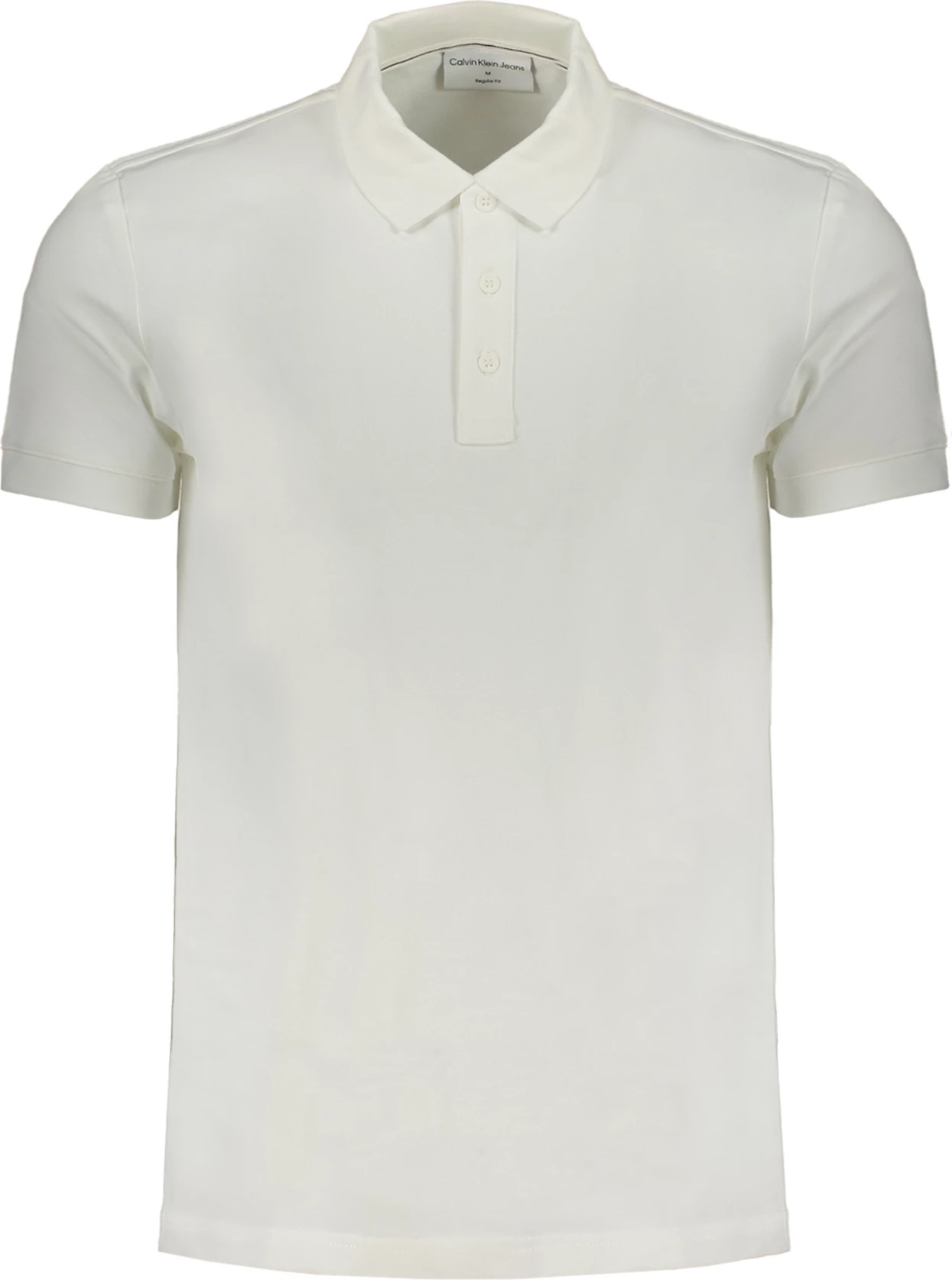 Maicë polo për meshkuj Calvin Klein, e bardhë