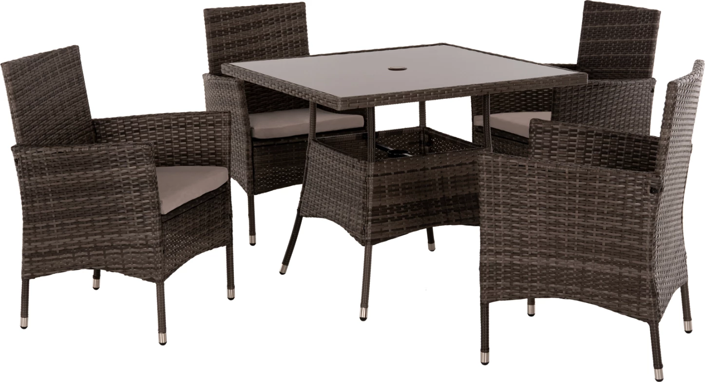 Set kopshti tavolinë & karrige FH5965, 5 pjesë