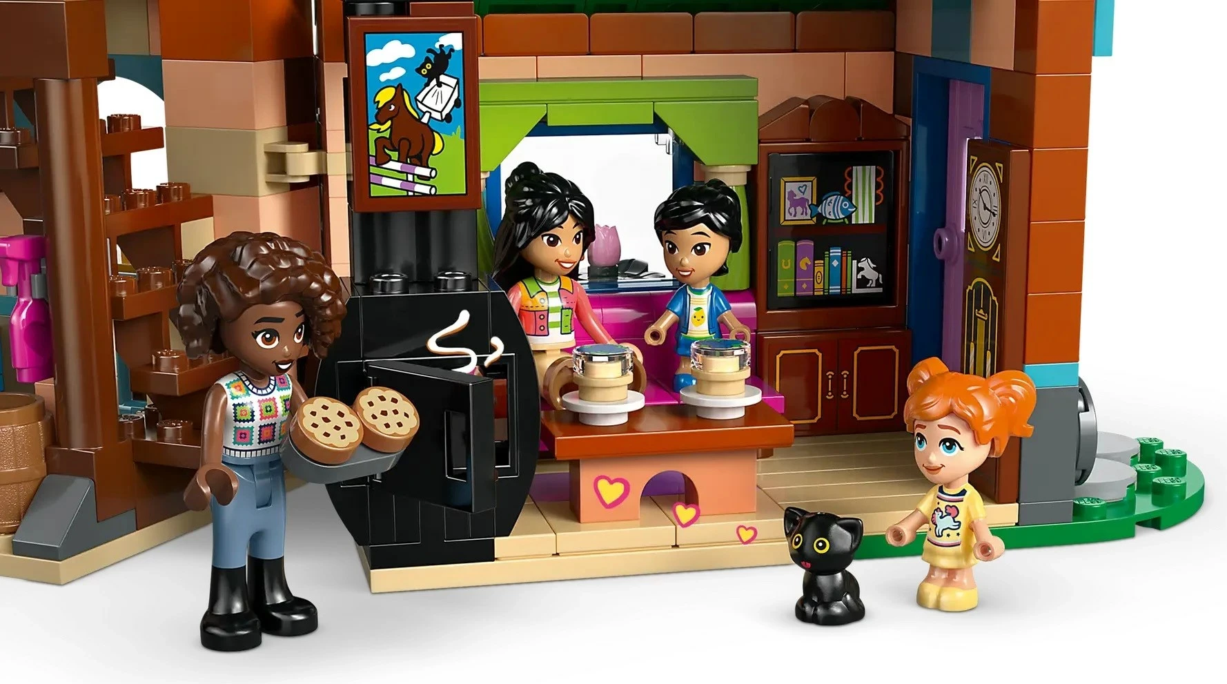 Set LEGO Friends Pony Ranch & Stable 42654, 727 pjesë, për fëmijë 7+