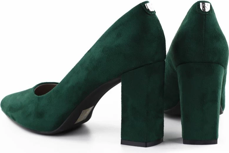 Këpucë elegante femra Leone, të gjelbra