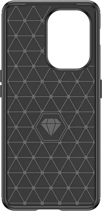 Mbështjellës Hurtel Carbon Case për OnePlus Ace 2V/OnePlus Nord 3, i zi
