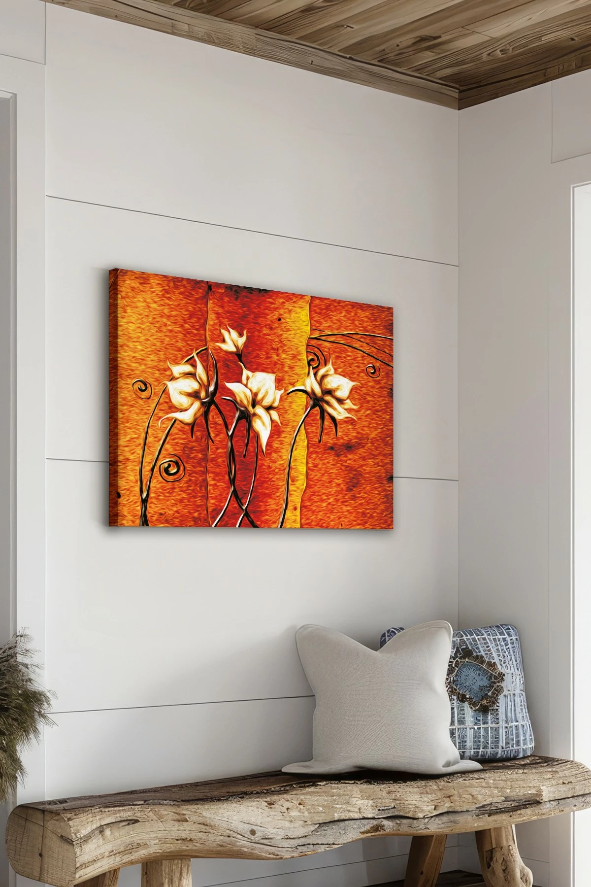 Pikturë dekorative në kanavacë, shumëngjyrëshe, Wallity Ersyfdc127, 40x60cm