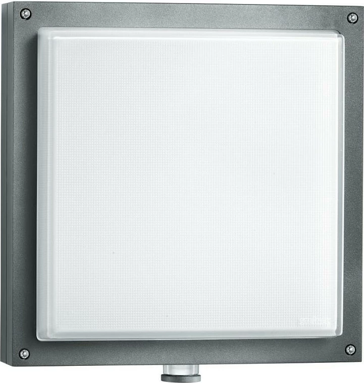 Lampë muri për jashtë Steinel L 690 S PMMA, LED 8.5W 700lm, sensor lëvizjeje, IP44, antracit