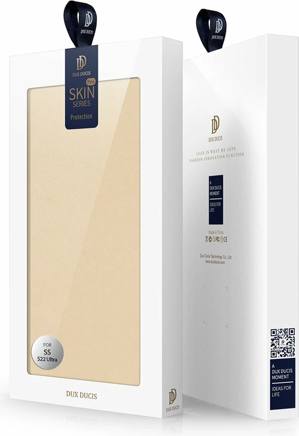 Mbështjellës Dux Ducis Skin Pro për Samsung Galaxy S22 Ultra, gold