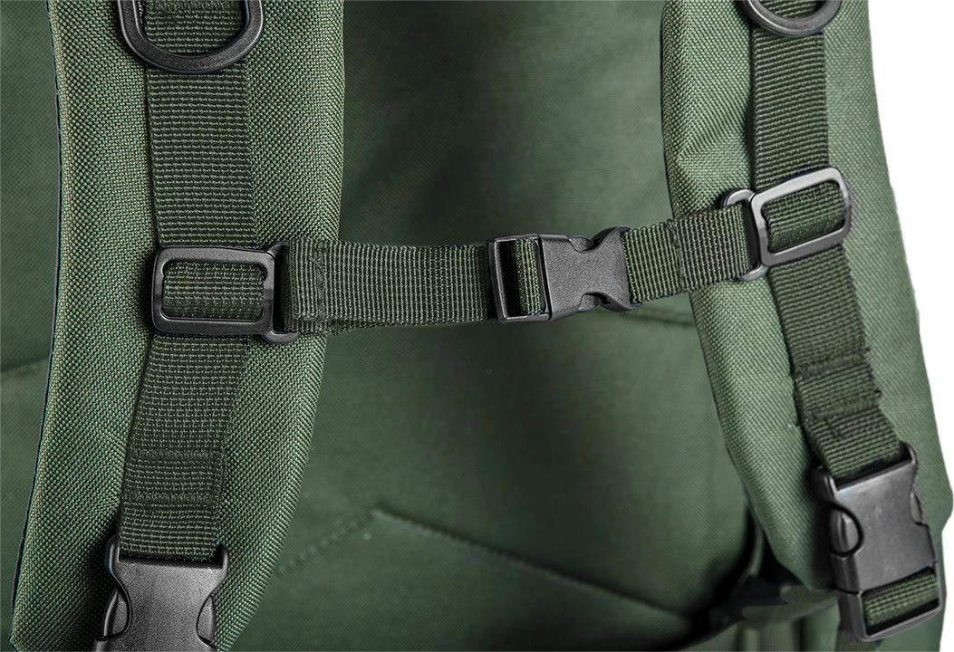 Shpinore hiking Neo 84-326 40 L me çanta të shkëputshme, rrip beli, e gjelbër