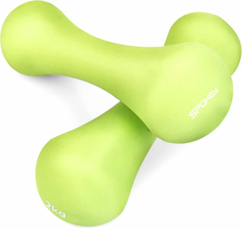 Pesha Spokey Bone për stërvitje, 2x2kg, jeshile