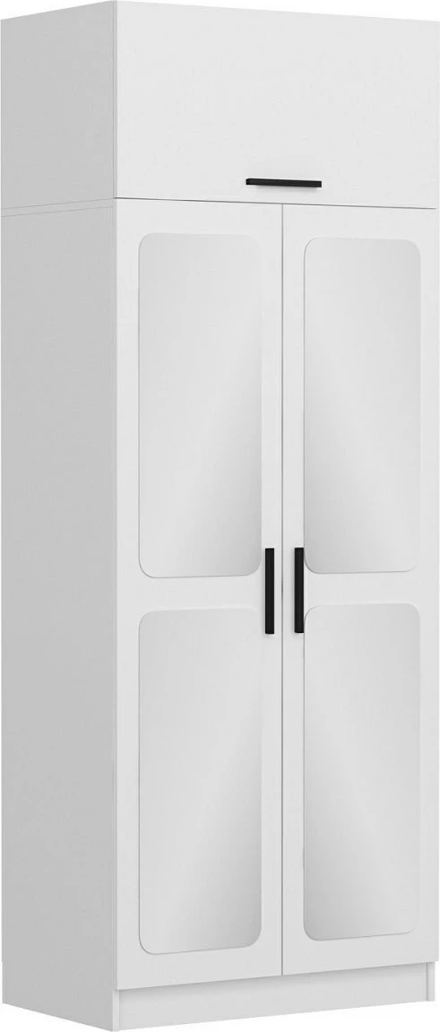 Dollap për rroba Skye Decor, ngjyrë e bardhë, Kale, 2221