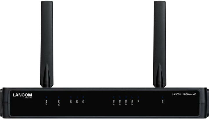 Gateway SD-WAN LANCOM 1800VA-4G, VDSL + 4G LTE, IPSec VPN, i zi
