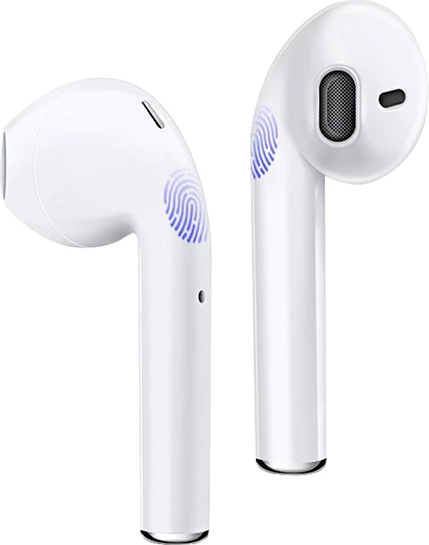Kufje Moye Aurras True Wireless, Bluetooth 5.0, me kuti karikimi, të bardha